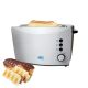 Anex AG-3003 Deluxe 2 Slice Toaster with Bun Warmer - 2 Year Warranty - White - 780-930 Watts MB